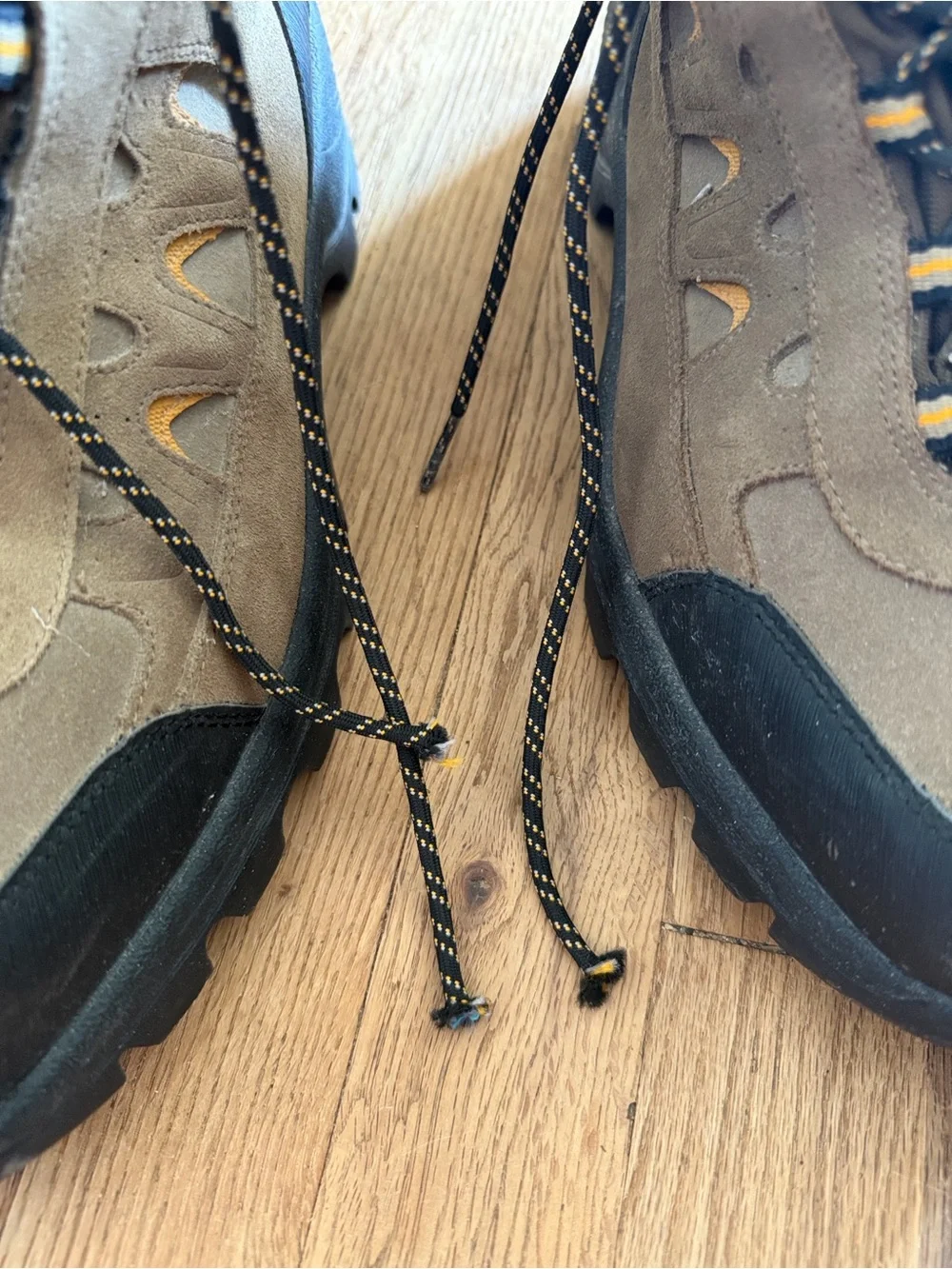Ozark Trail Men's Putty 2 Waterproof Hiking Boots Brown Suede Leather Mid Hiker